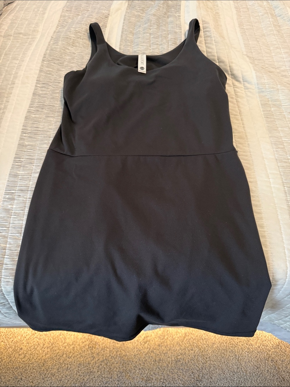 Black Women's Sleeveless athletic dress
